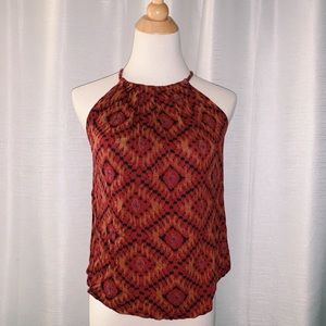 Lucky Brand - Patterned Halter Top